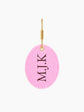 Personalised Oval Initial Charm