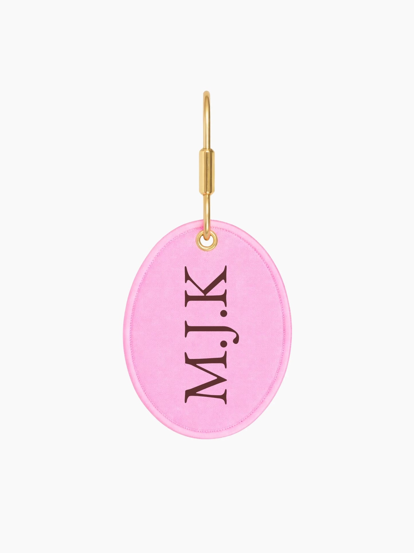 Personalised Oval Initial Charm