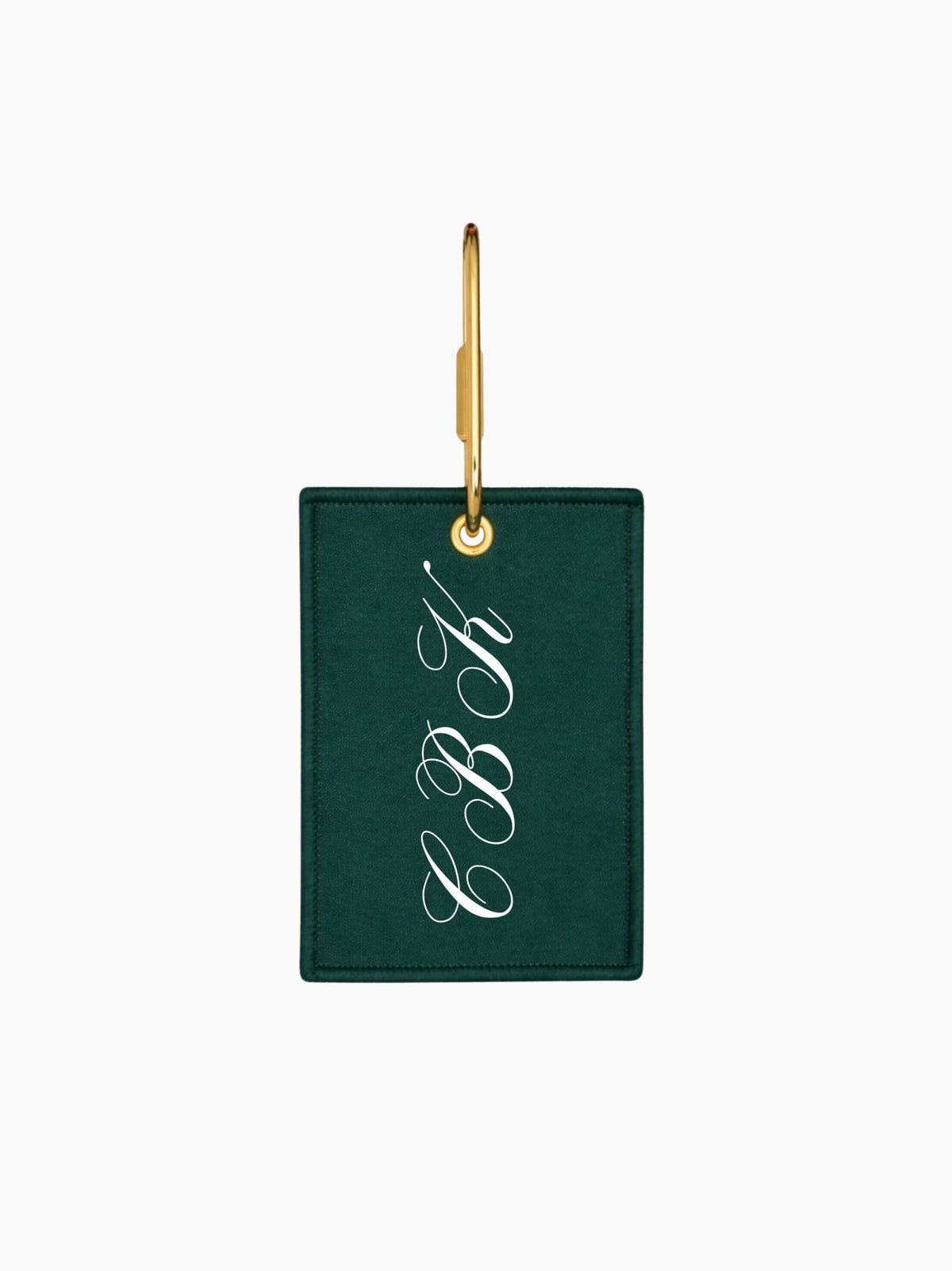 Personalised Rectangle Initial Charm