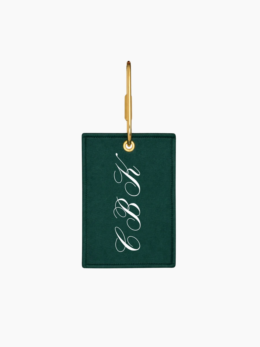 Personalised Rectangle Initial Charm