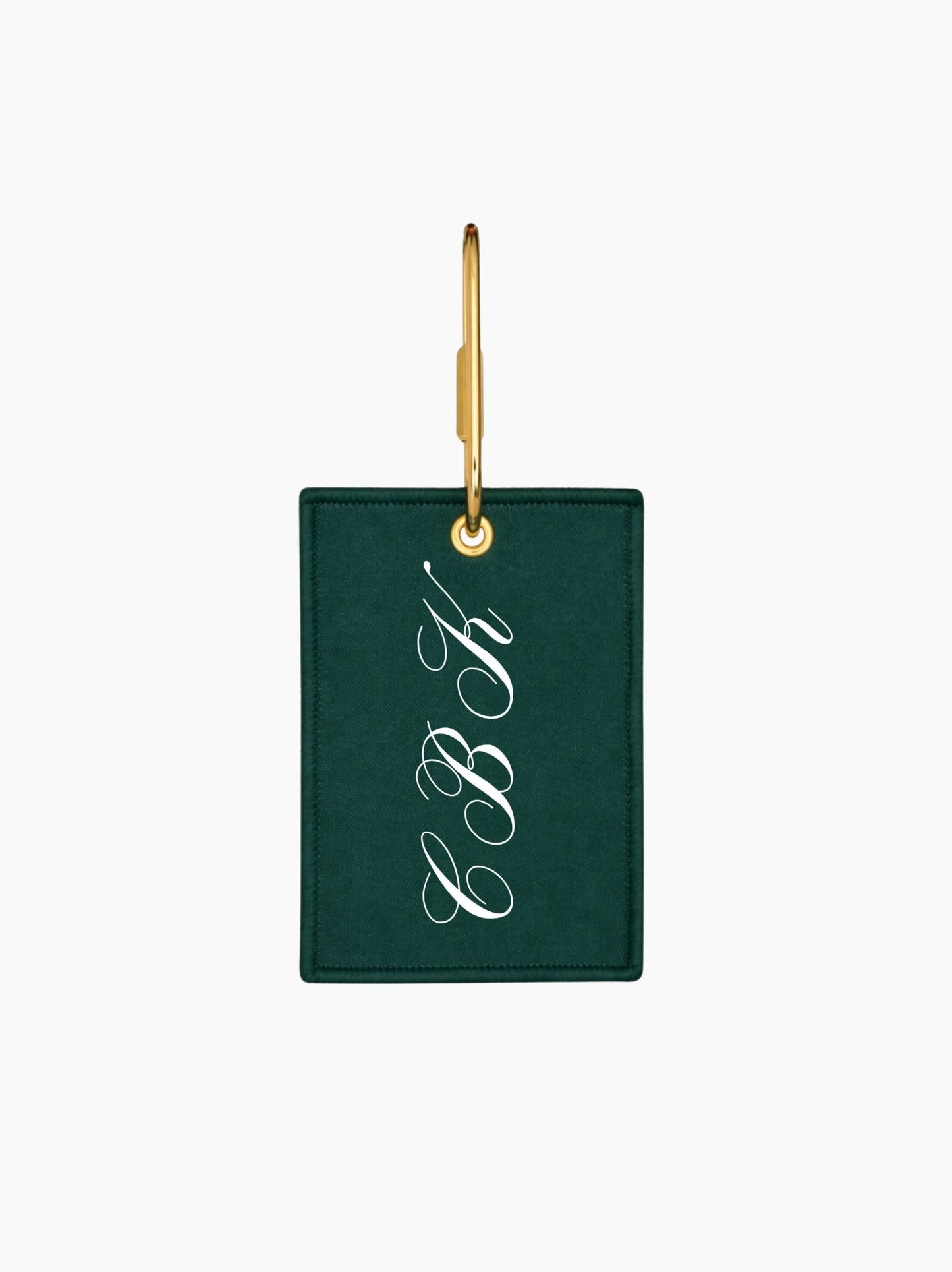 Personalised Rectangle Initial Charm