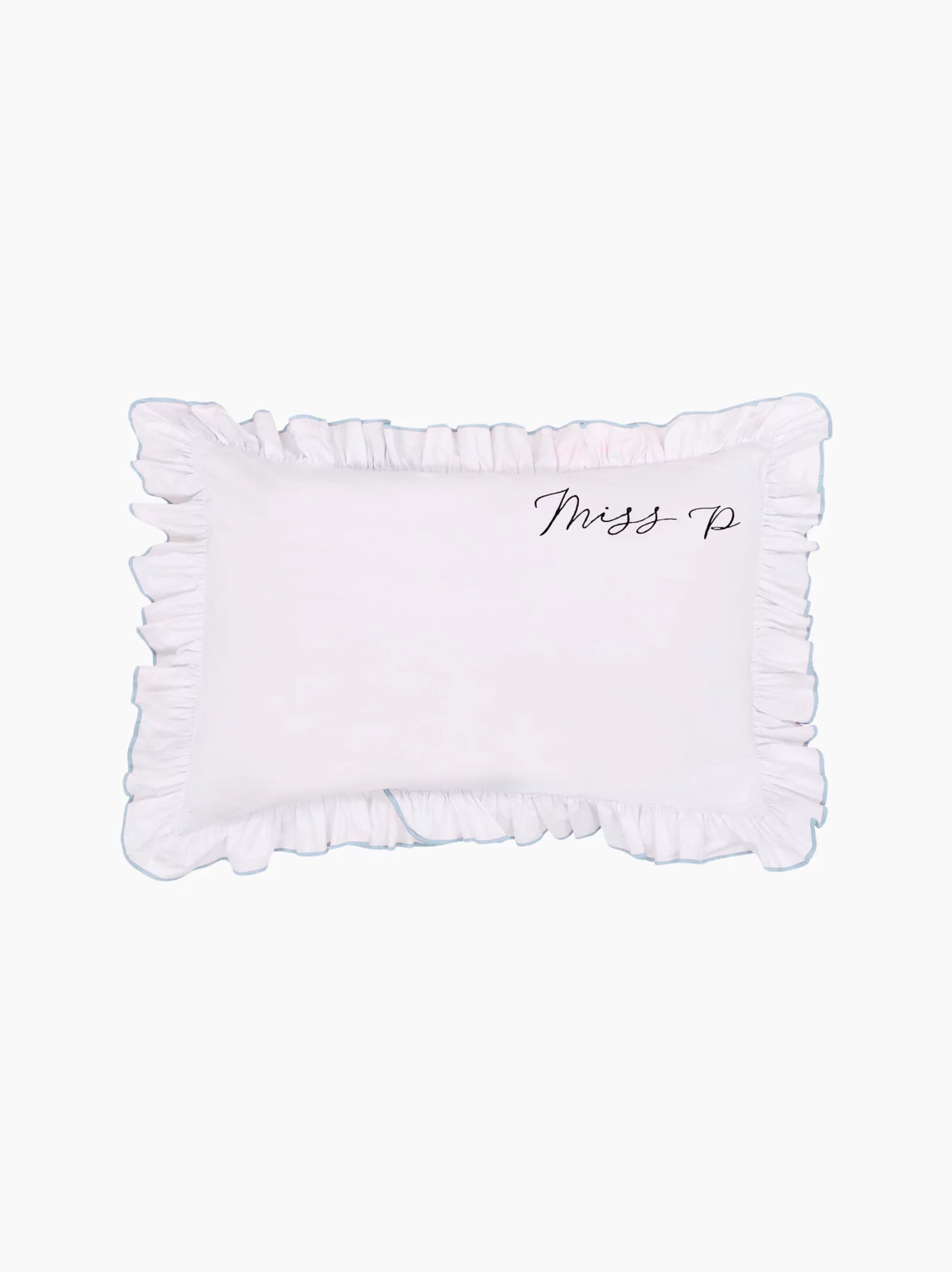 Personalised Baby Blue Pillowcase Set