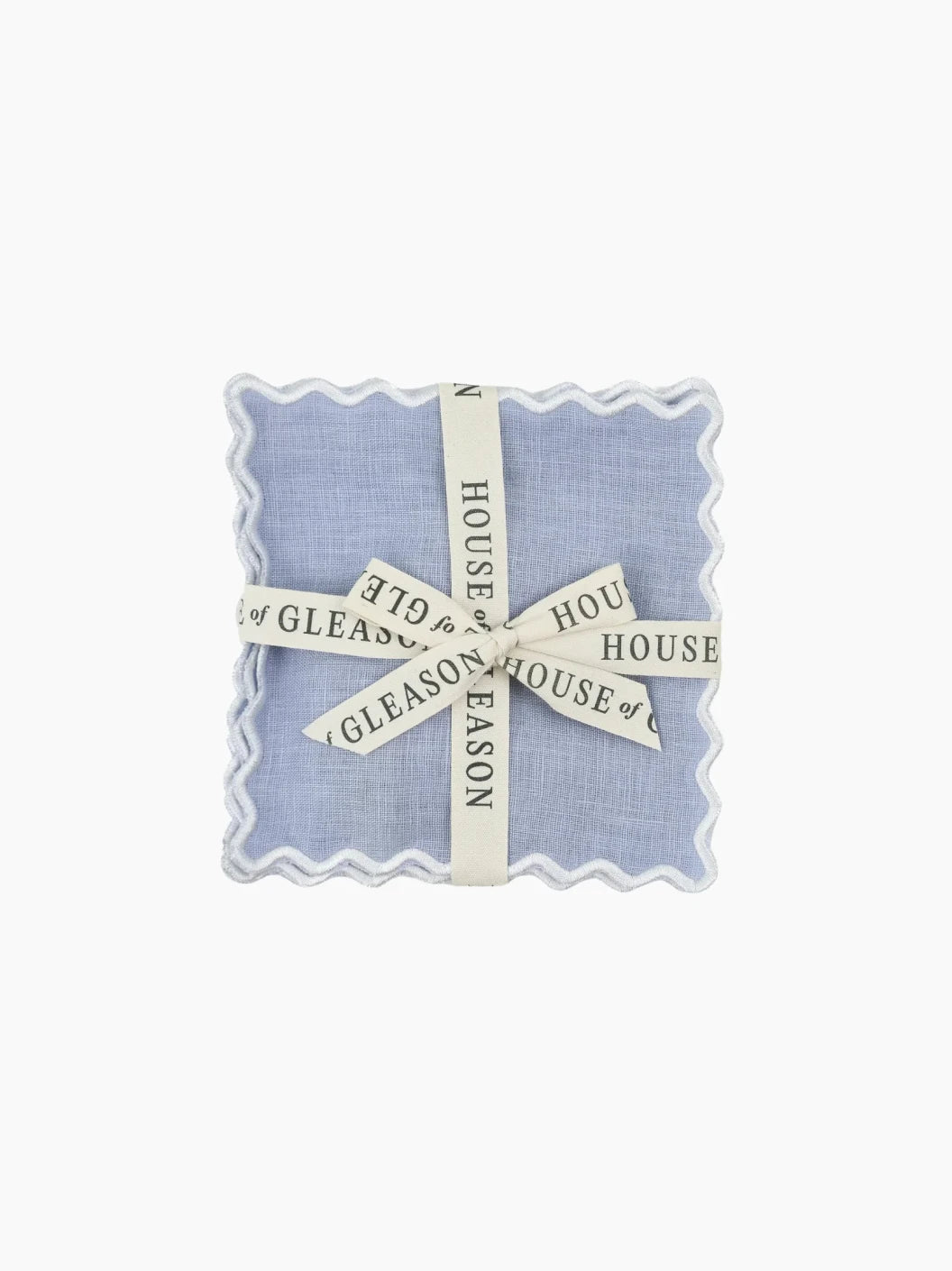 Personalised Square Cocktail Napkins Set