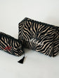 Personalised Zebra Large Pouch