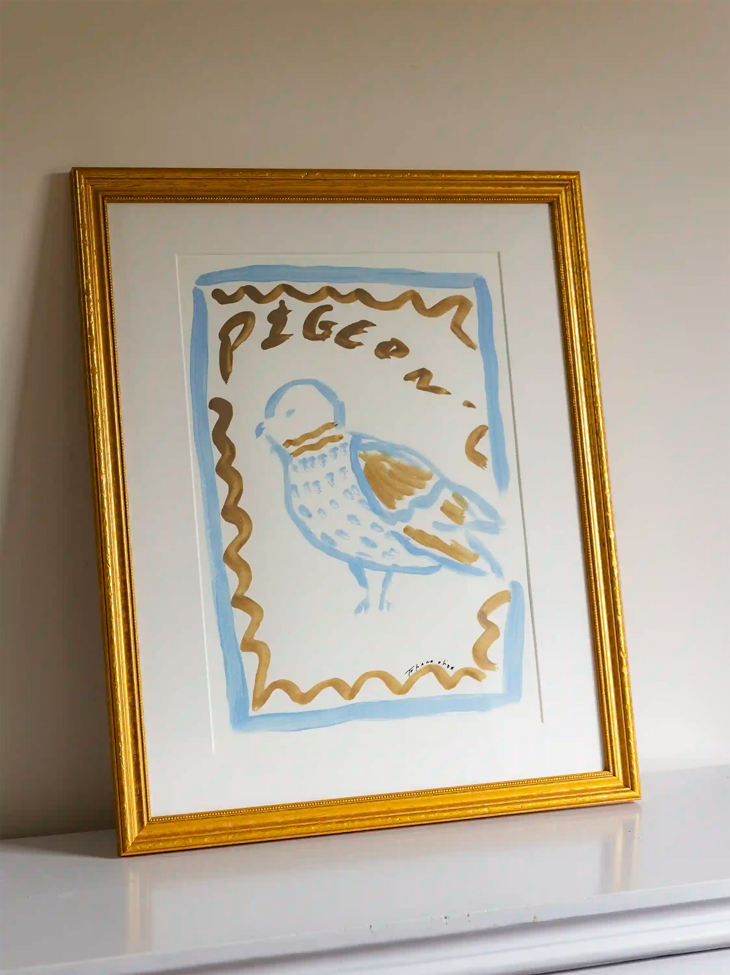 Baby Bird Art Print