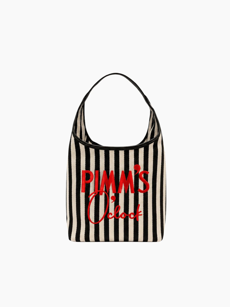 Pimms O'Clock Embroidered Bag