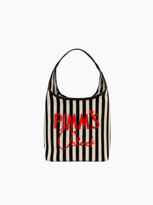Pimms O'Clock Embroidered Bag