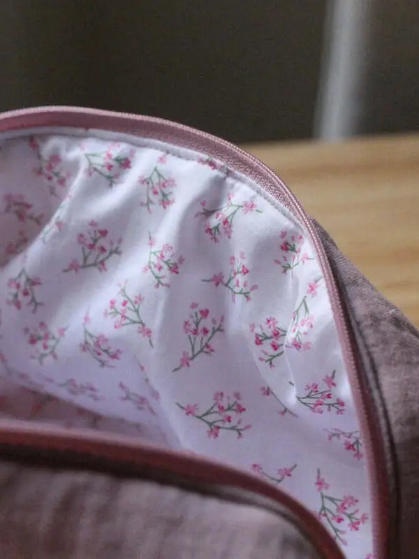 Personalised Pink Baby Toiletry Bag