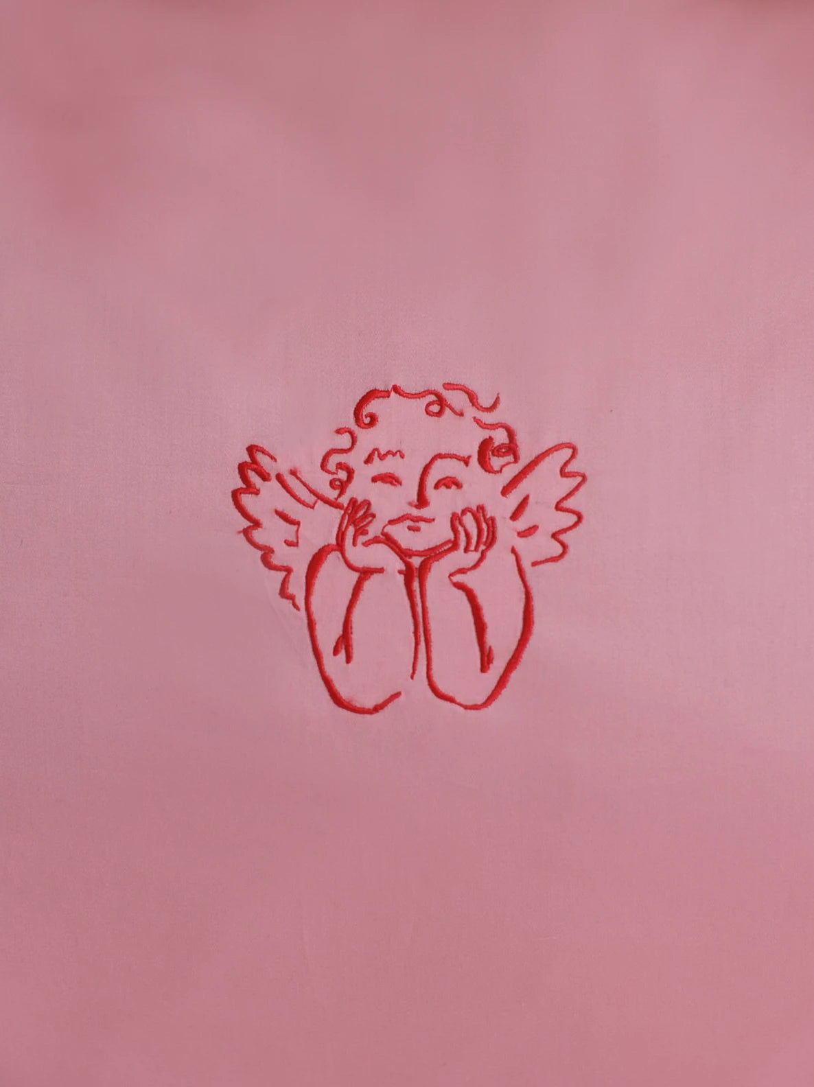 Pink Cherub Pillowcase Set