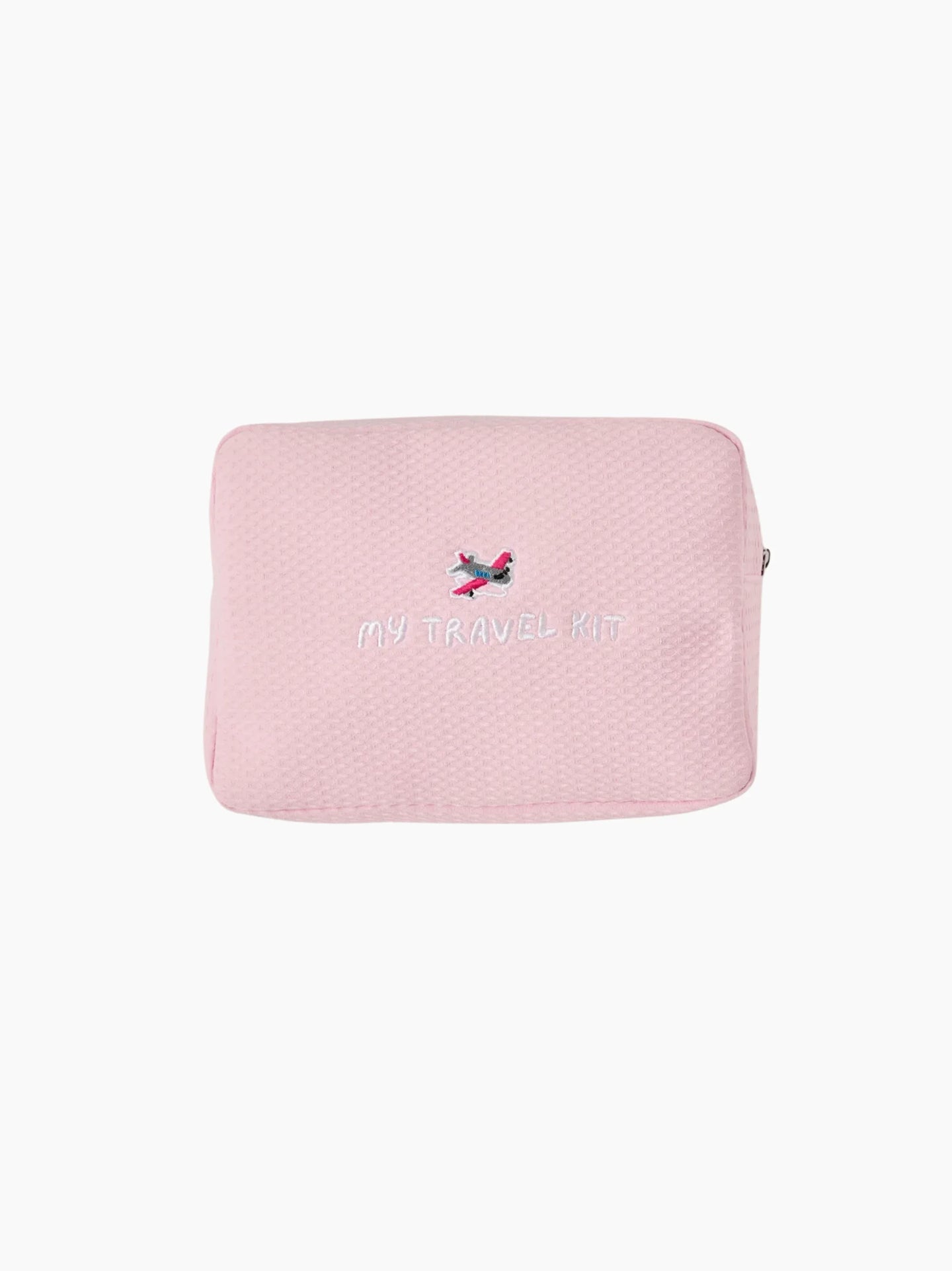 Personalised Pink Waffle Pouch