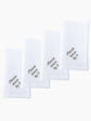 Please Leave By 9 Dinner Napkins Set of 12