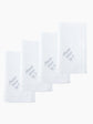Please Leave By 9 Dinner Napkins Set of 12