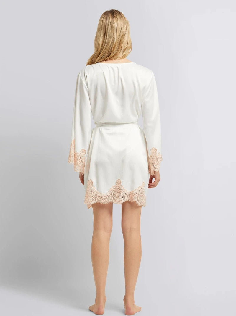 Personalised Lace Robe