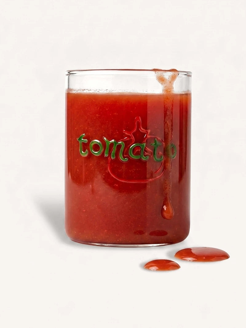 Farmers Market Glass Set of 4