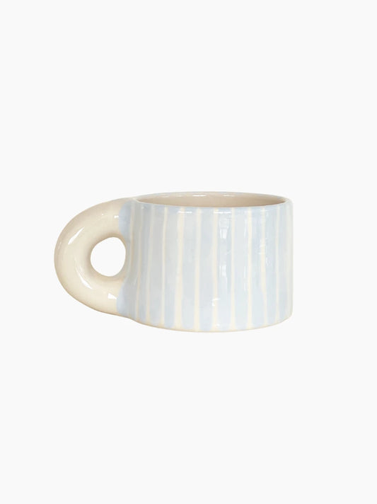 Blue Striped Mug