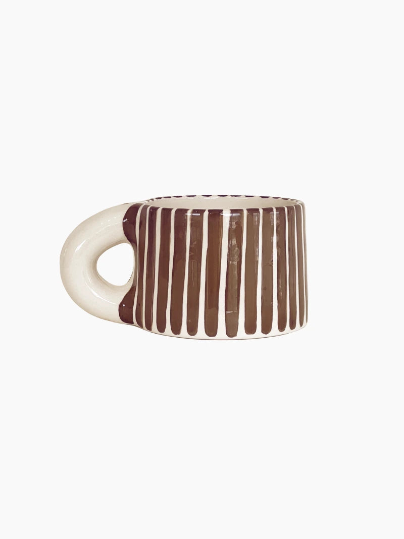 Choco Striped Mug