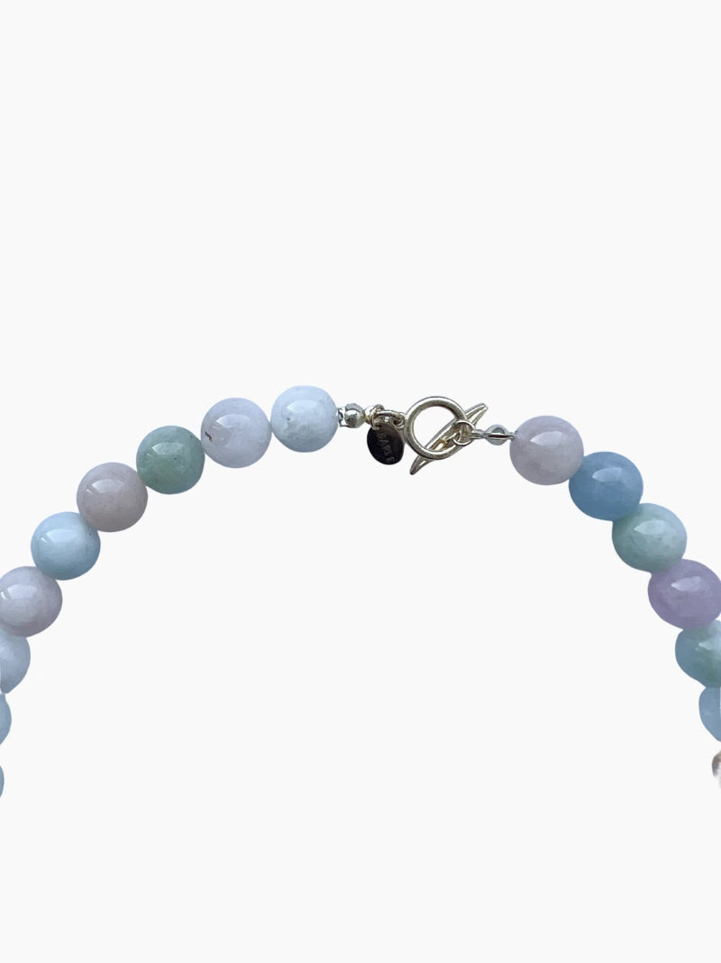 Morganite Gemstone Necklace