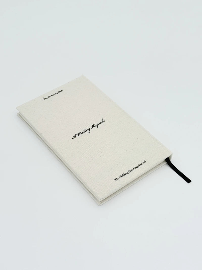 Linen Wedding Planning Journal