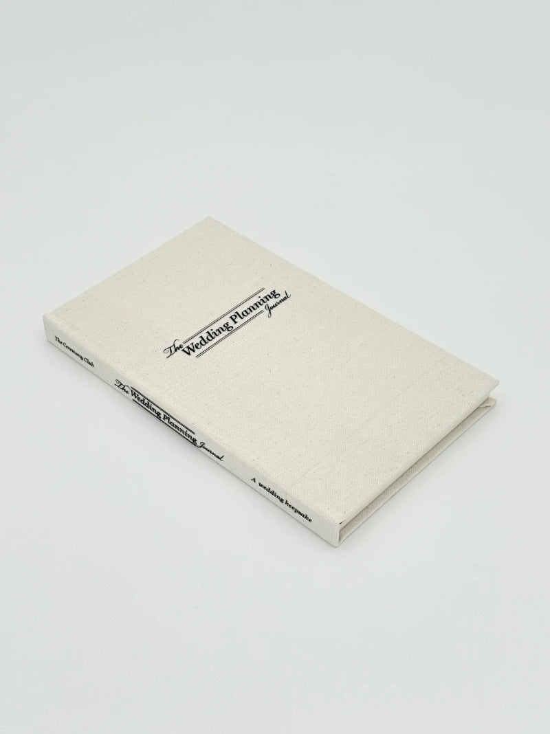 Linen Wedding Planning Journal