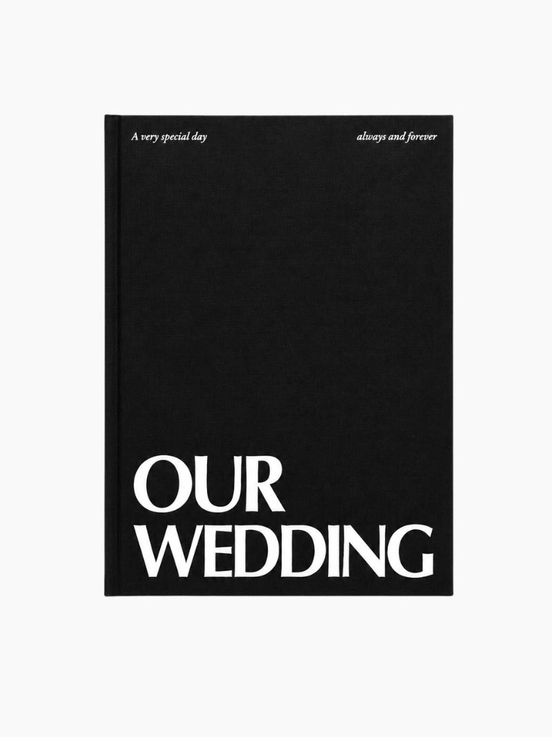 Linen Wedding Photo Album