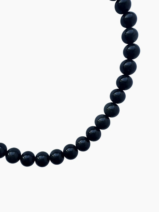 Black Gemstone Necklace