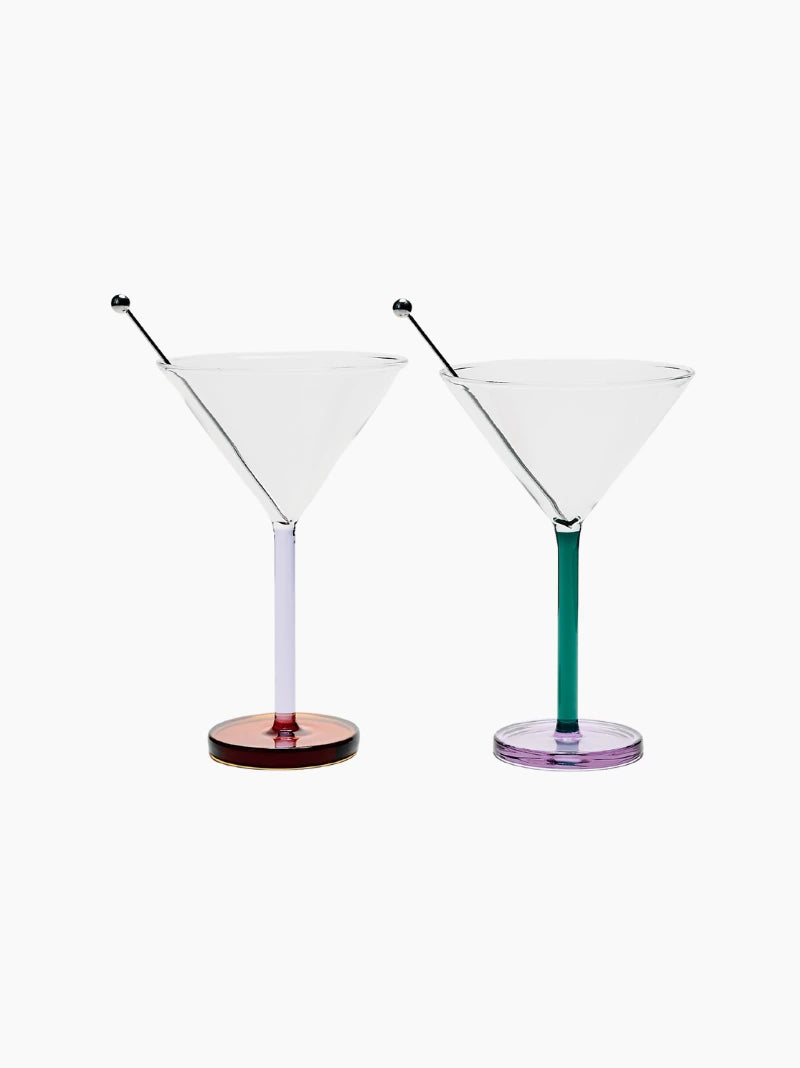Piano Cocktail Glass Set