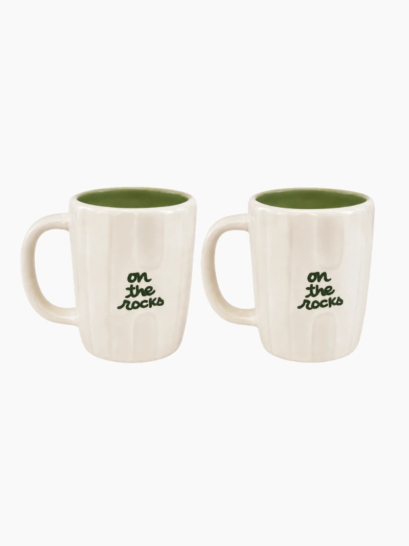 Bespoke Striped Coffee Mugs
