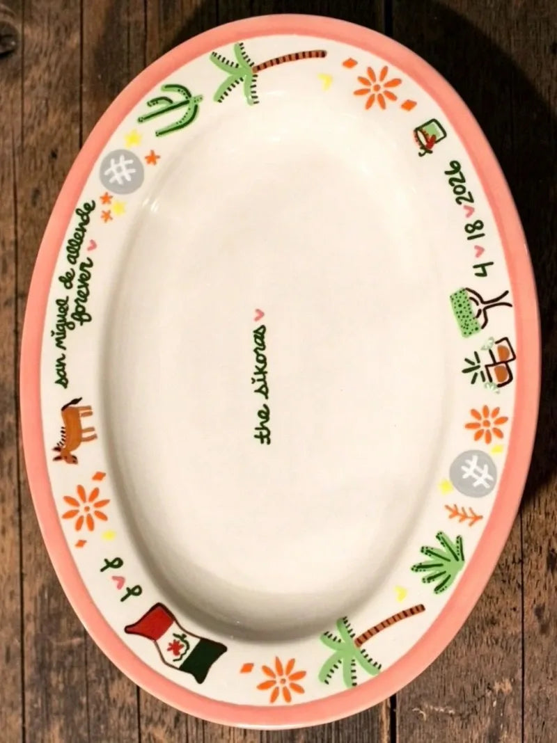 Bespoke Large Doodle Platter
