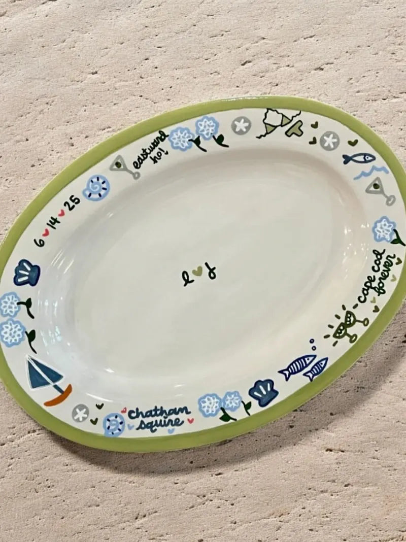 Bespoke Large Doodle Platter