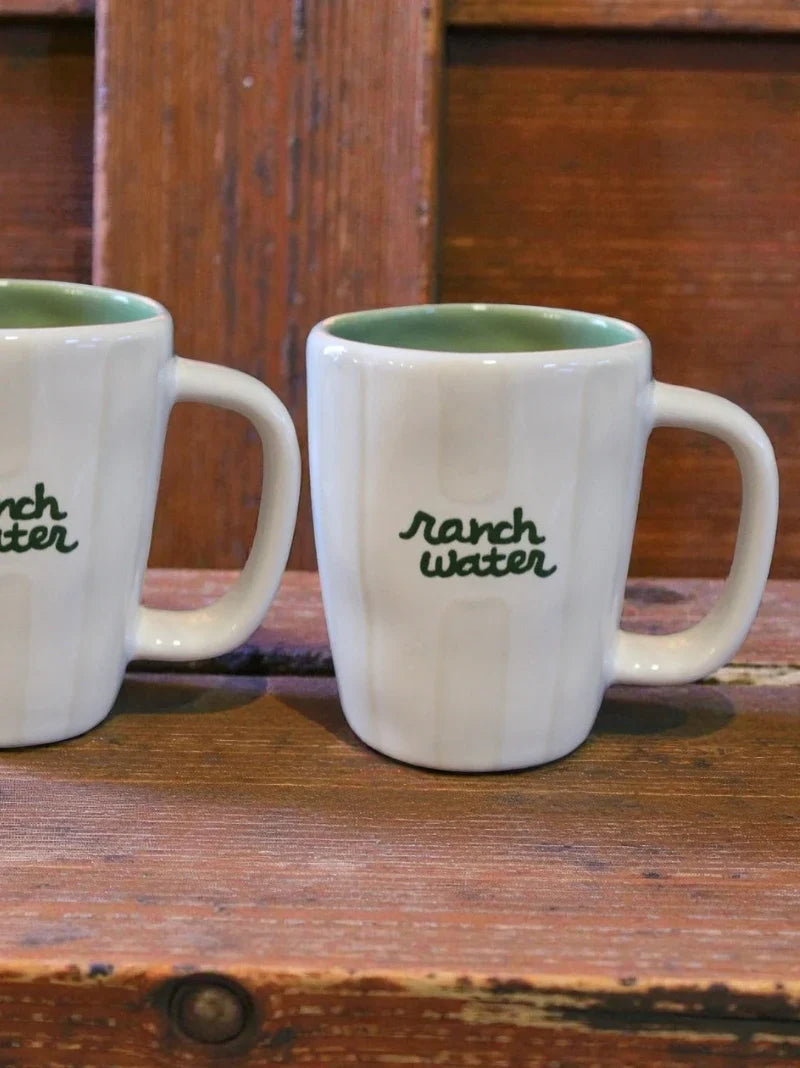 Bespoke Striped Coffee Mugs