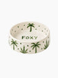 Personalised Palm Tree Pet Bowl