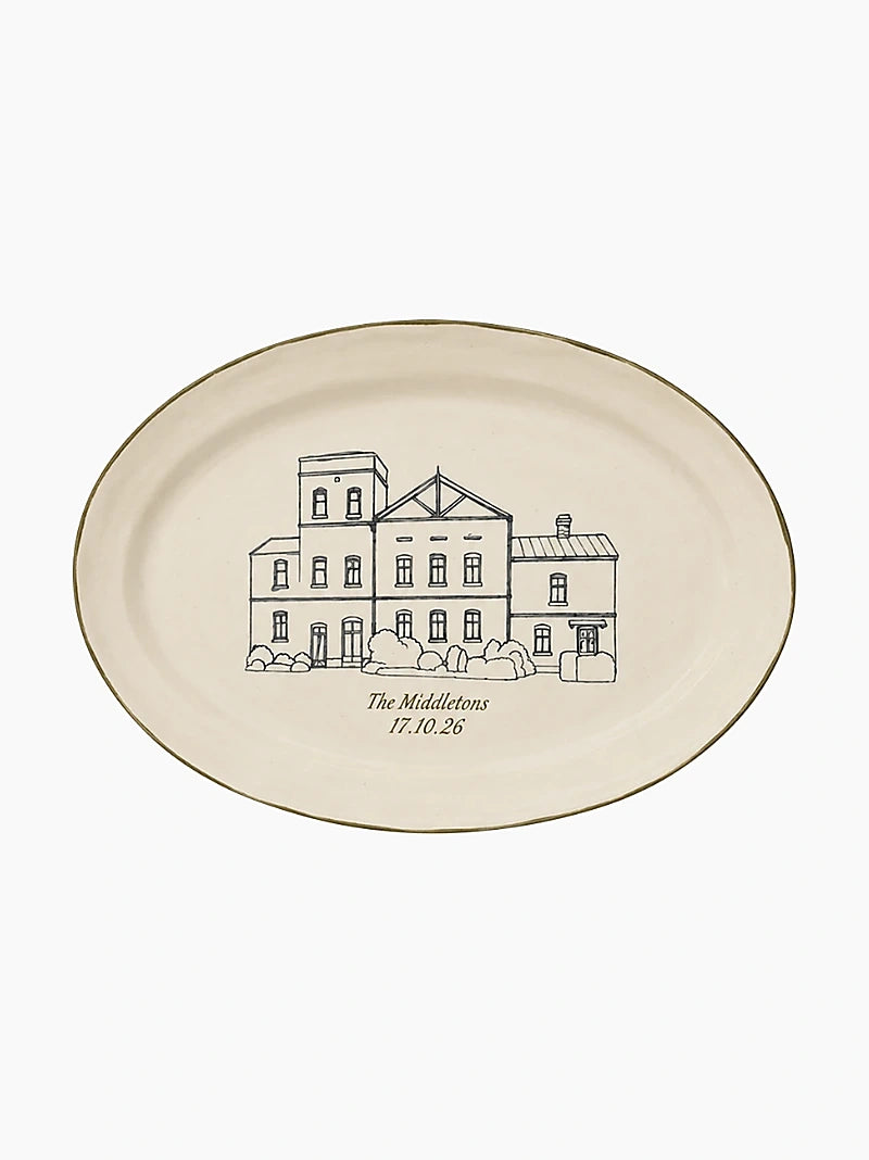 Bespoke Illustrated Platter