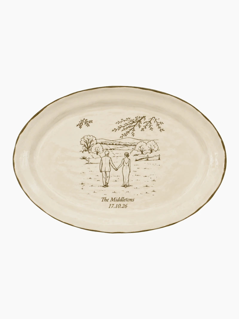 Bespoke Illustrated Platter
