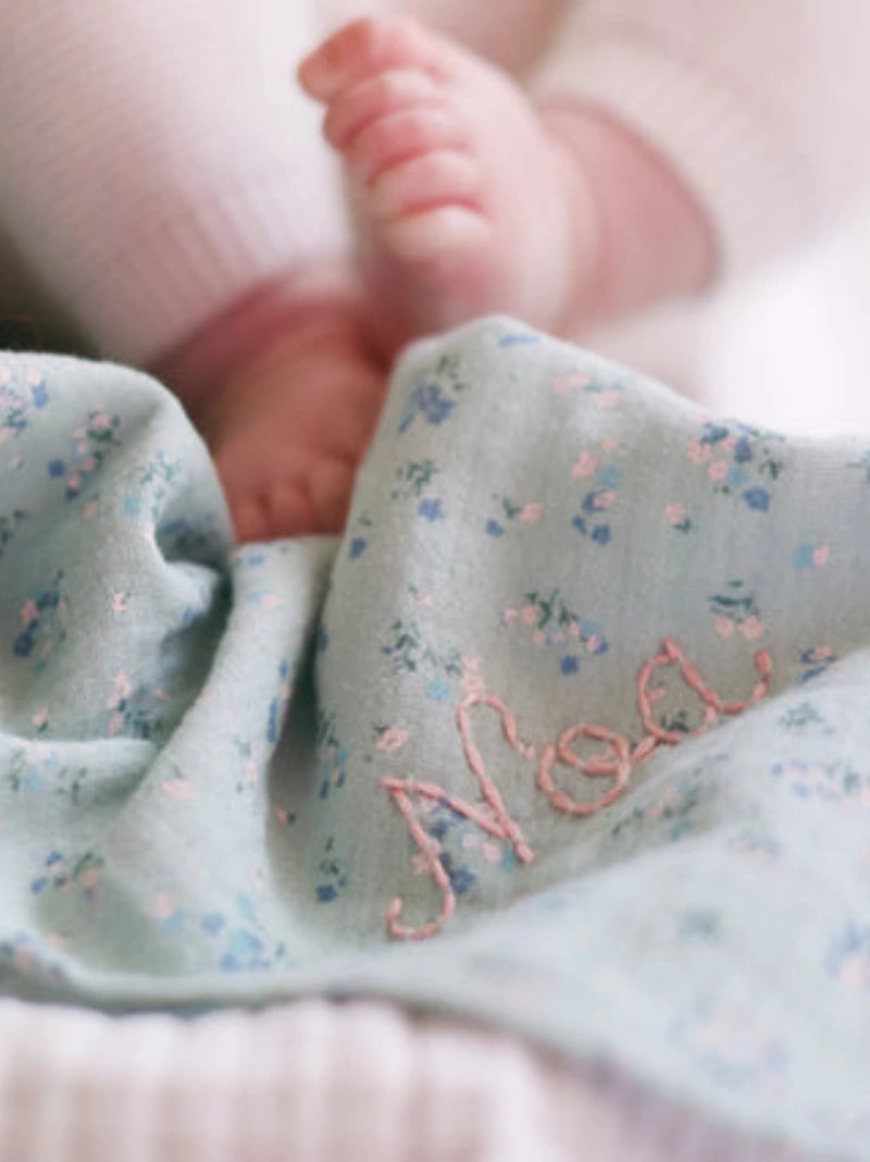 Personalised Swaddles Set of 2