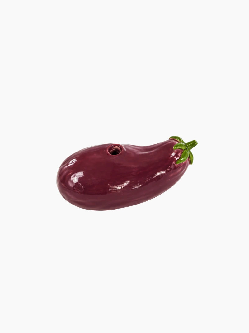 Aubergine Candle Holder