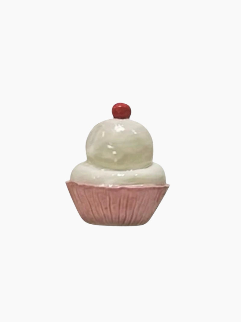 Whipped Cream & Cherry Candle Holder