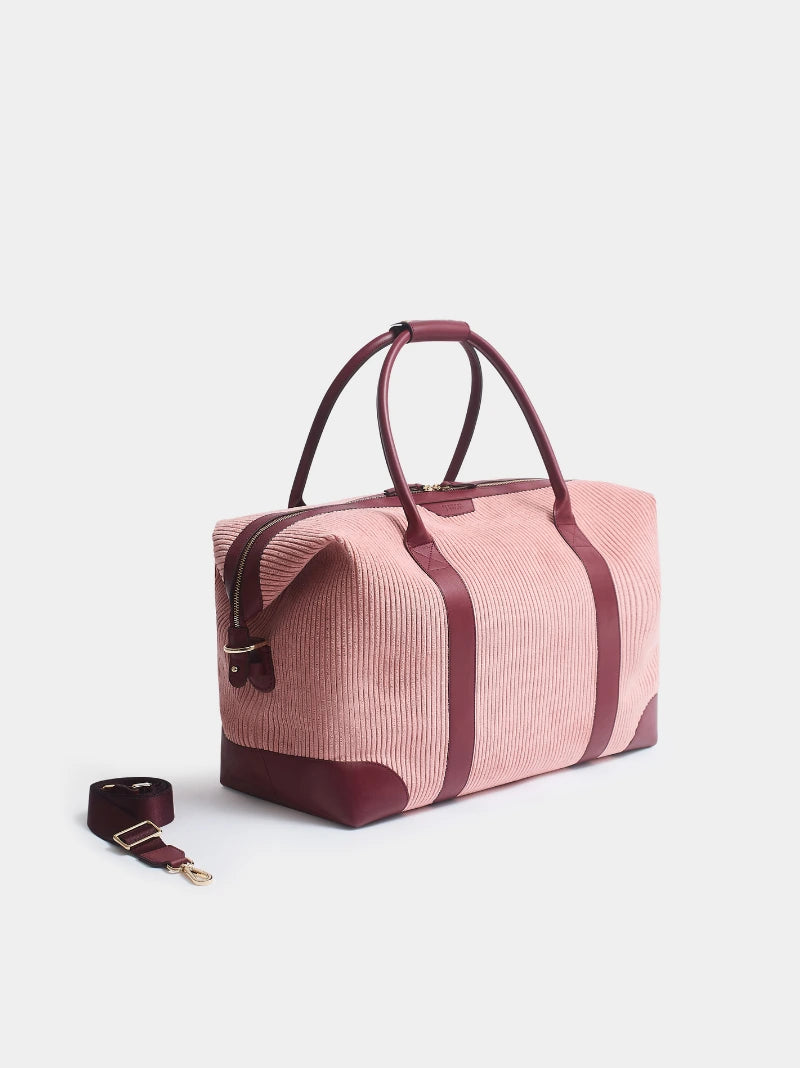 Personalised Corduroy Weekend Bag