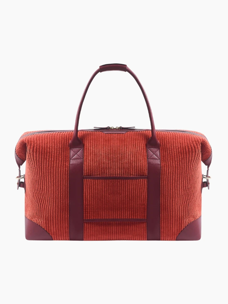 Personalised Corduroy Weekend Bag