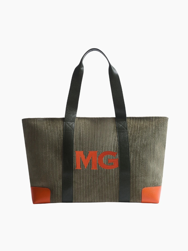 Personalised Corduroy Tote