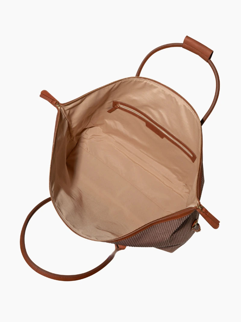 Personalised Suede Weekend Bag