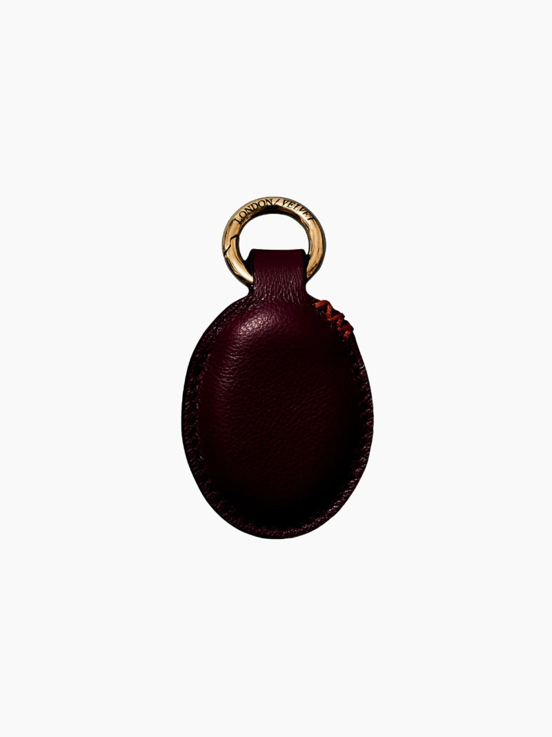 Leather AirTag Keyring