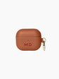 Brown Leather Airpods Case