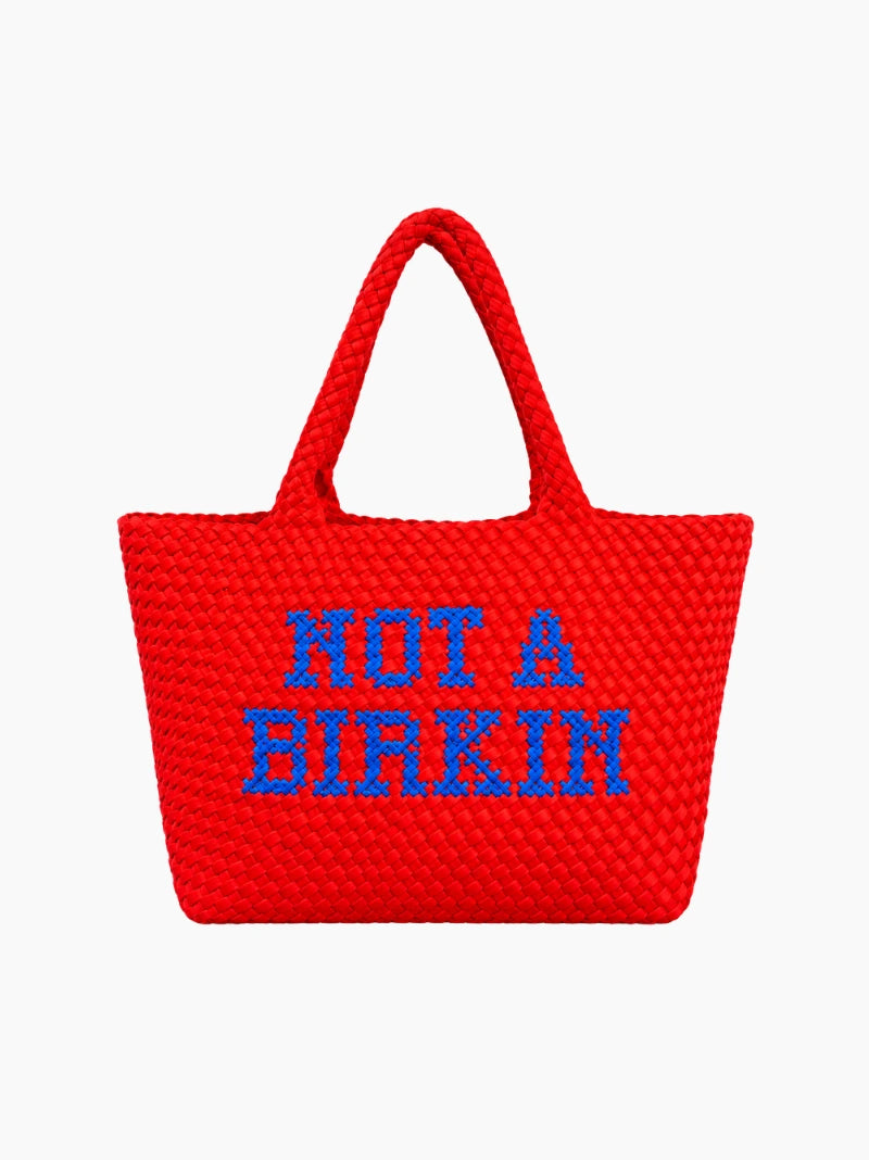 Not a Birkin Red Handbag