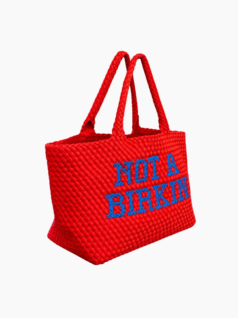 Not a Birkin Red Handbag