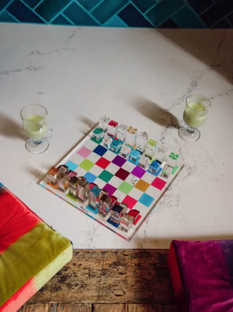 Colourful Chess Board