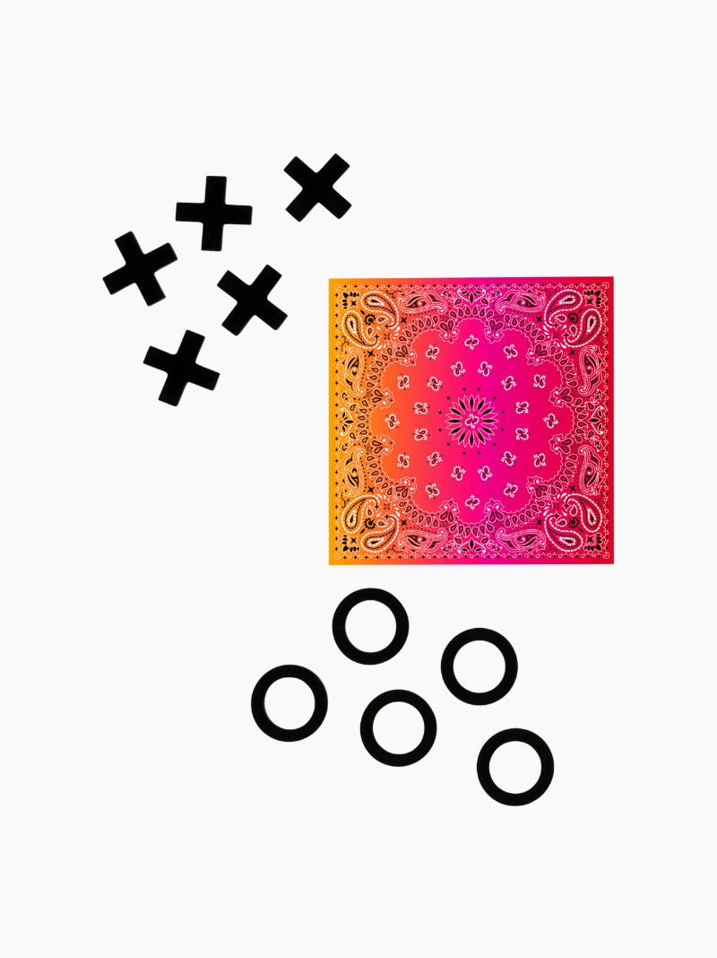 Paisley Tic Tac Toe