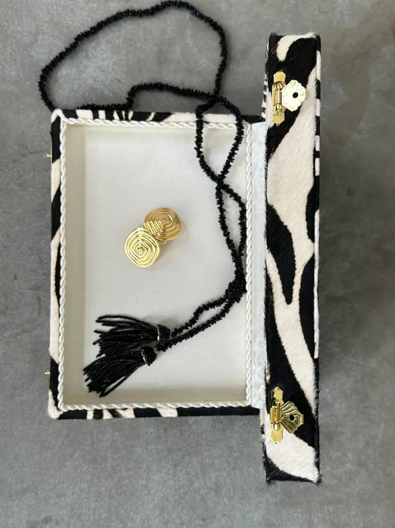 Zebra Jewellery Case