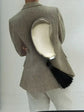 Silver Bean Shaped Paperwieght