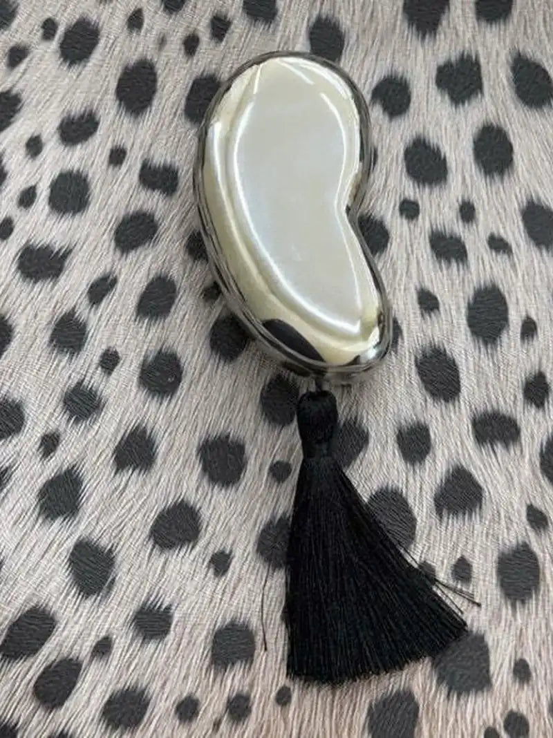 Silver Bean Shaped Paperwieght