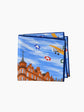 Bespoke Illustrated Silk Pocket Square